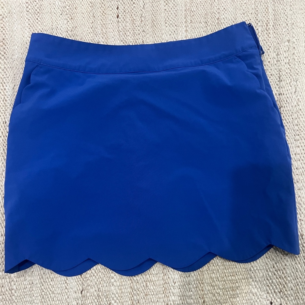 Vineyard vines Performance Skort Size 6 never used blue